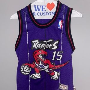NBA Raptors Jersey Vince Carter 15 Youth Small